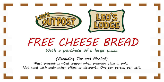 Free Cheese Bread Coupon